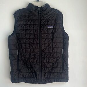 Patagonia Nano Puff Vest Men’s Size Large Black